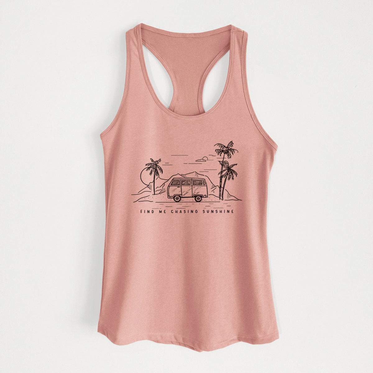 Find Me Chasing Sunshine - Women's Racerback Tanktop