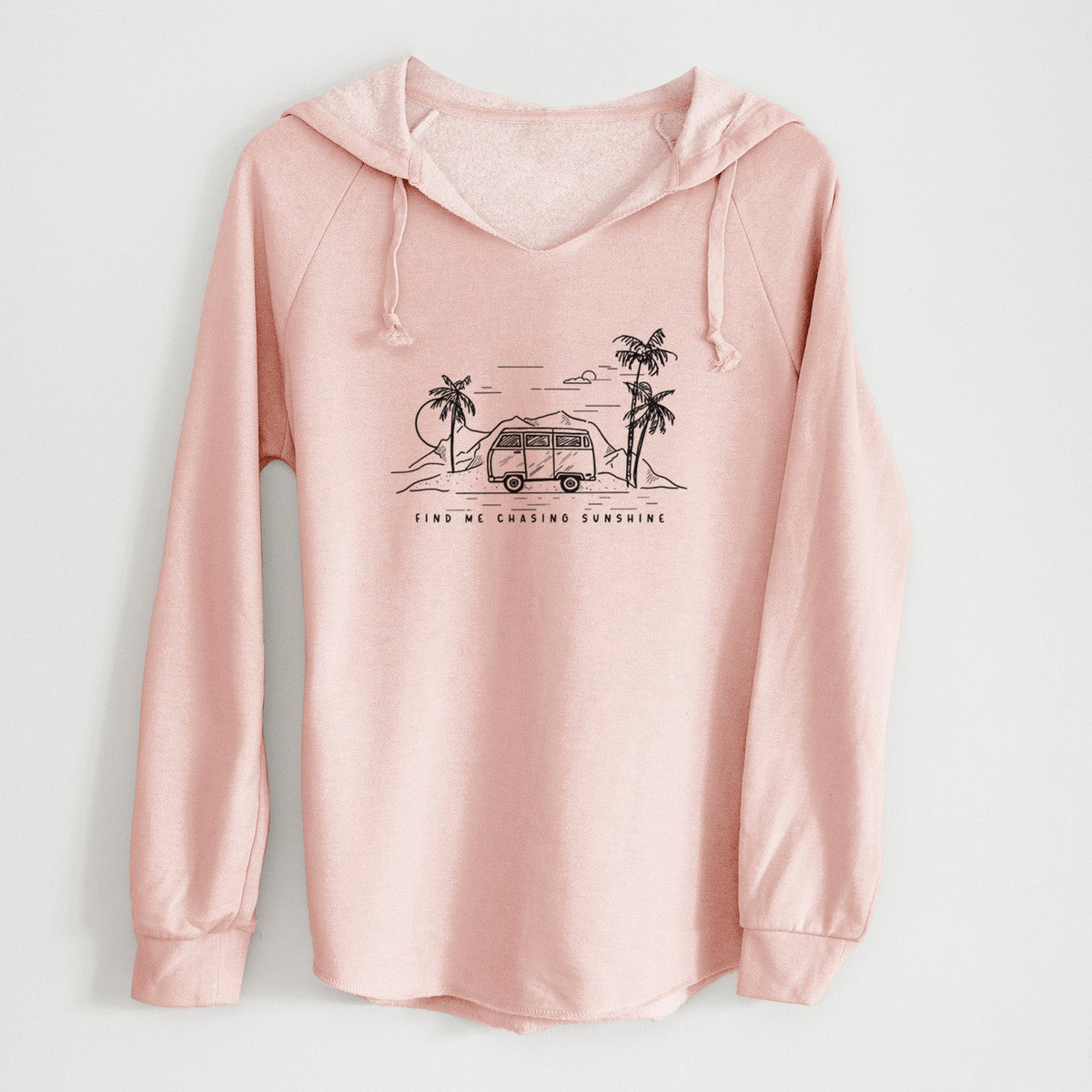 Find Me Chasing Sunshine - Cali Wave Hooded Sweatshirt