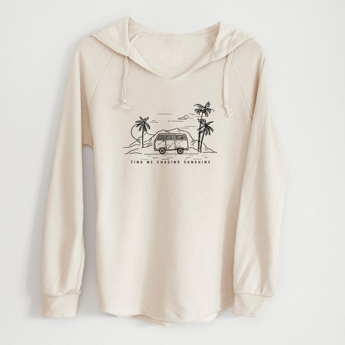Find Me Chasing Sunshine - Cali Wave Hooded Sweatshirt