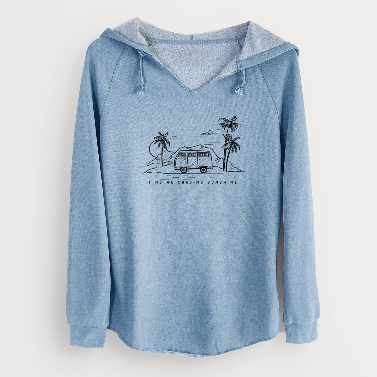 Find Me Chasing Sunshine - Cali Wave Hooded Sweatshirt