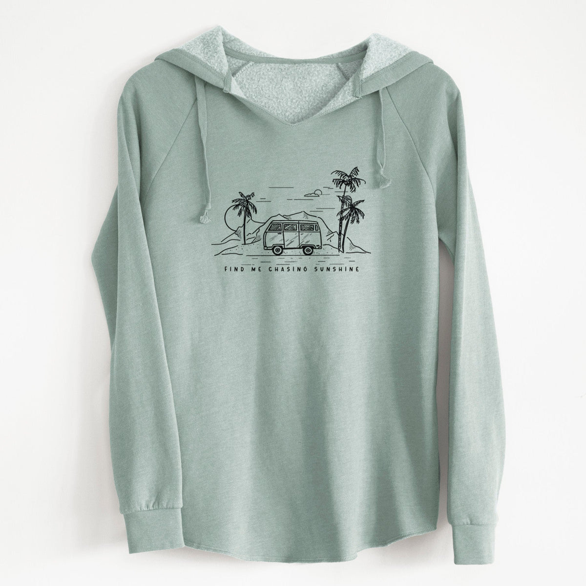 Find Me Chasing Sunshine - Cali Wave Hooded Sweatshirt