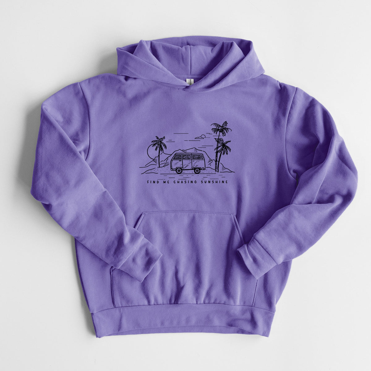 Find Me Chasing Sunshine  - Statement Midweight Hoodie