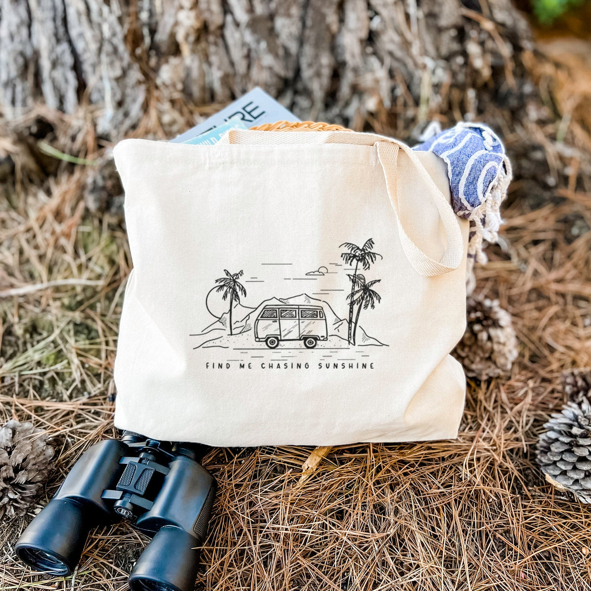 Find Me Chasing Sunshine - Tote Bag