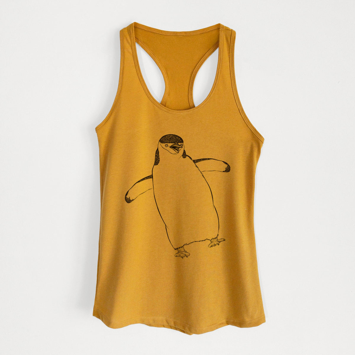 Chinstrap Penguin - Pygoscelis antarcticus - Women's Racerback Tanktop
