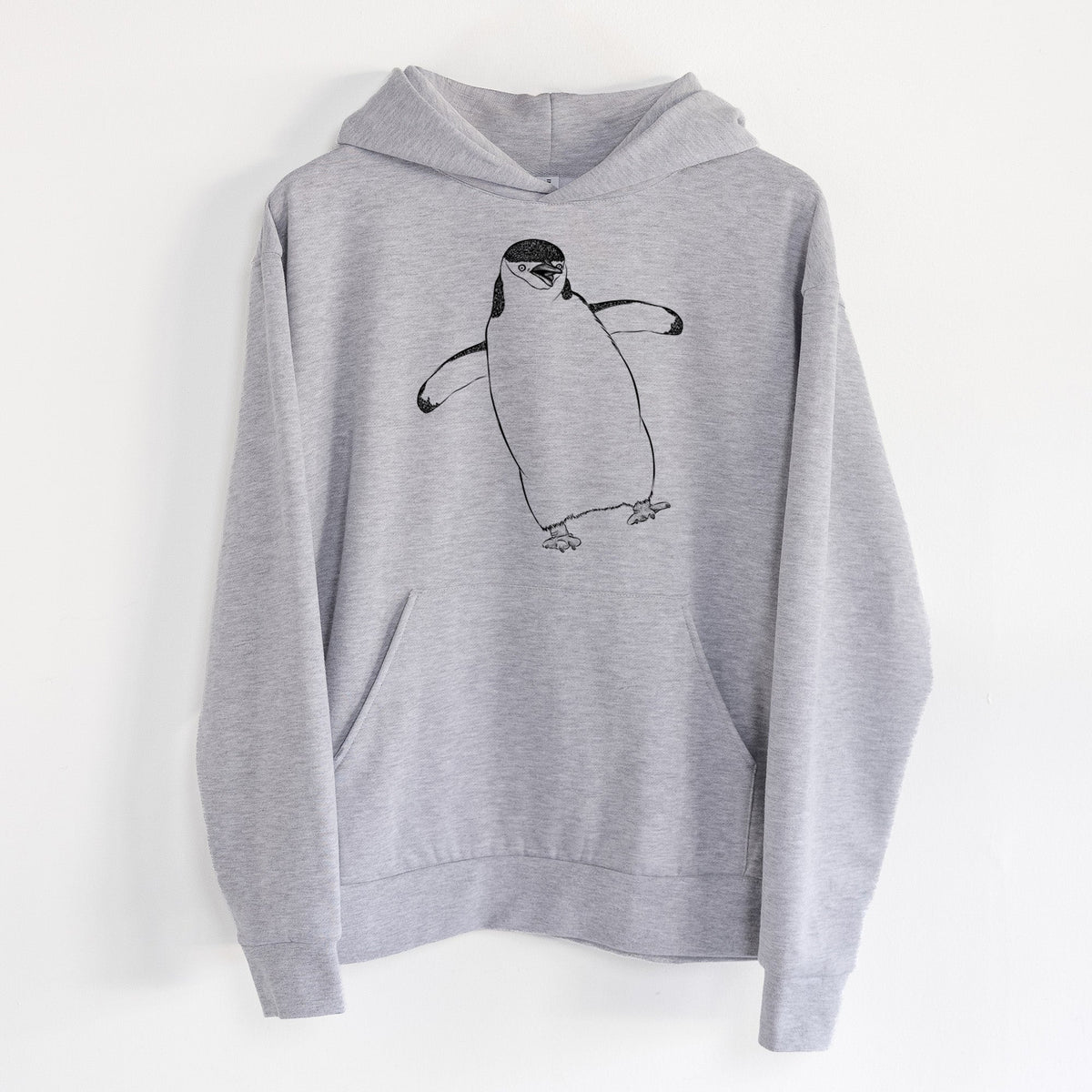 Chinstrap Penguin - Pygoscelis antarcticus  - Statement Midweight Hoodie