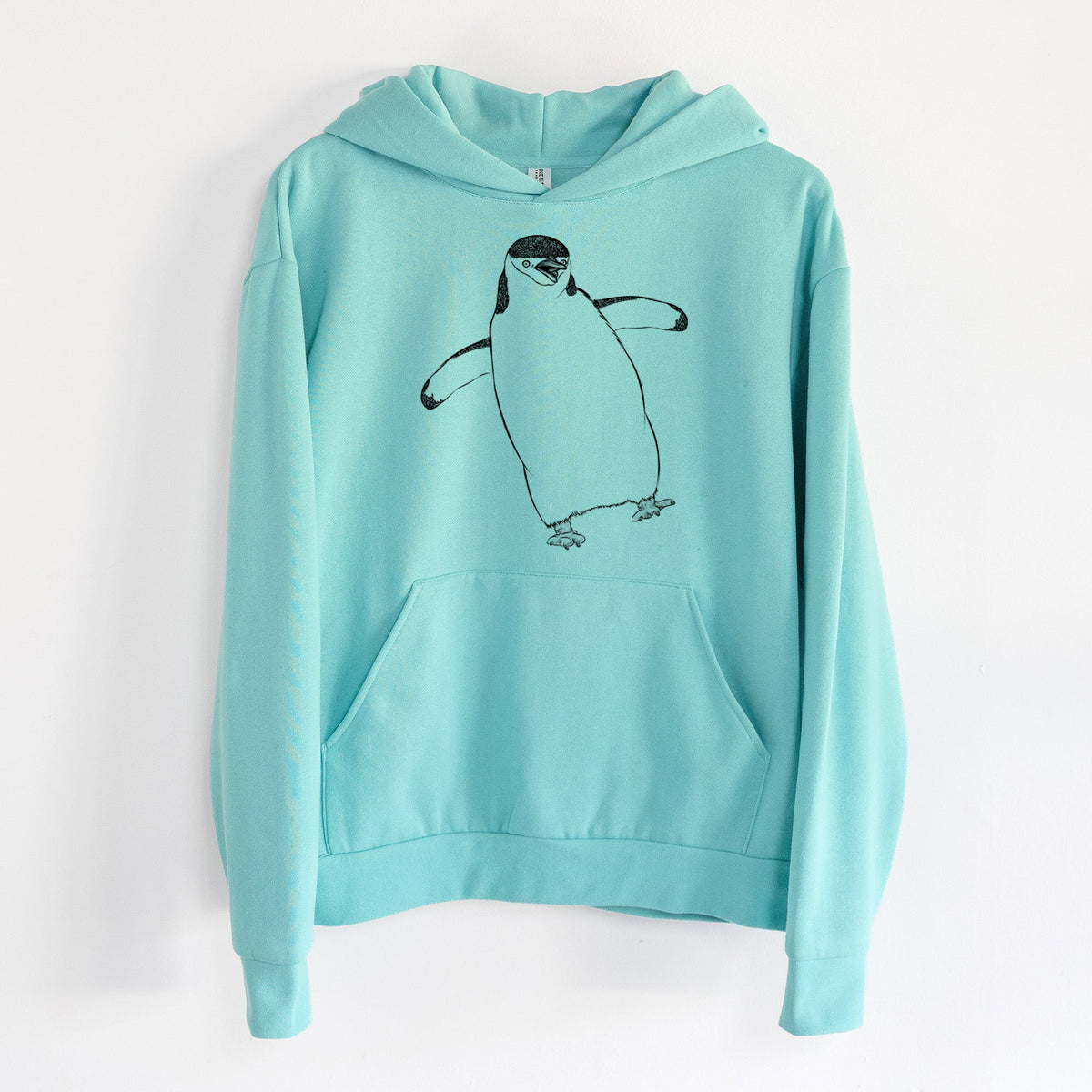 Chinstrap Penguin - Pygoscelis antarcticus  - Statement Midweight Hoodie