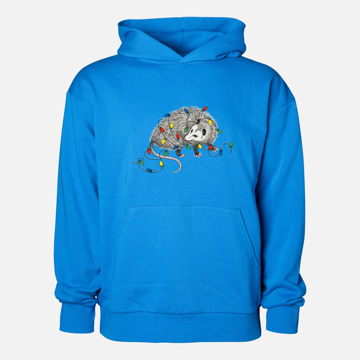 Christmas Opossum  - Statement Midweight Hoodie