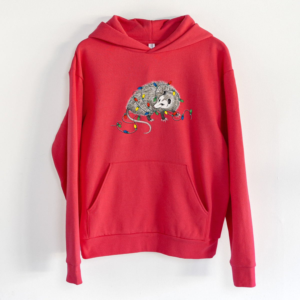 Christmas Opossum  - Statement Midweight Hoodie