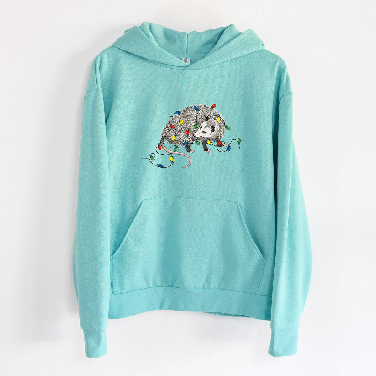 Christmas Opossum  - Statement Midweight Hoodie