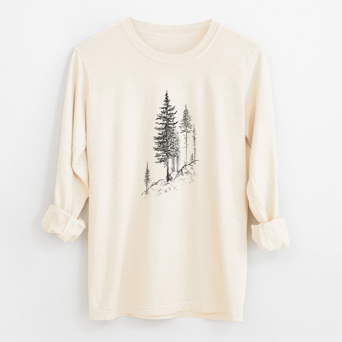 Cliffside Pines - Unisex Comfort Colors 100% Cotton Long Sleeve