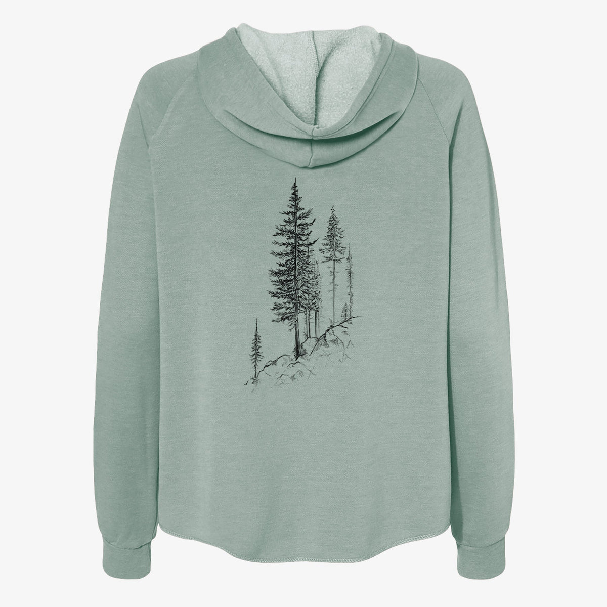 Cliffside Pines - Women's Cali Wave Zip-Up Sweatshirt