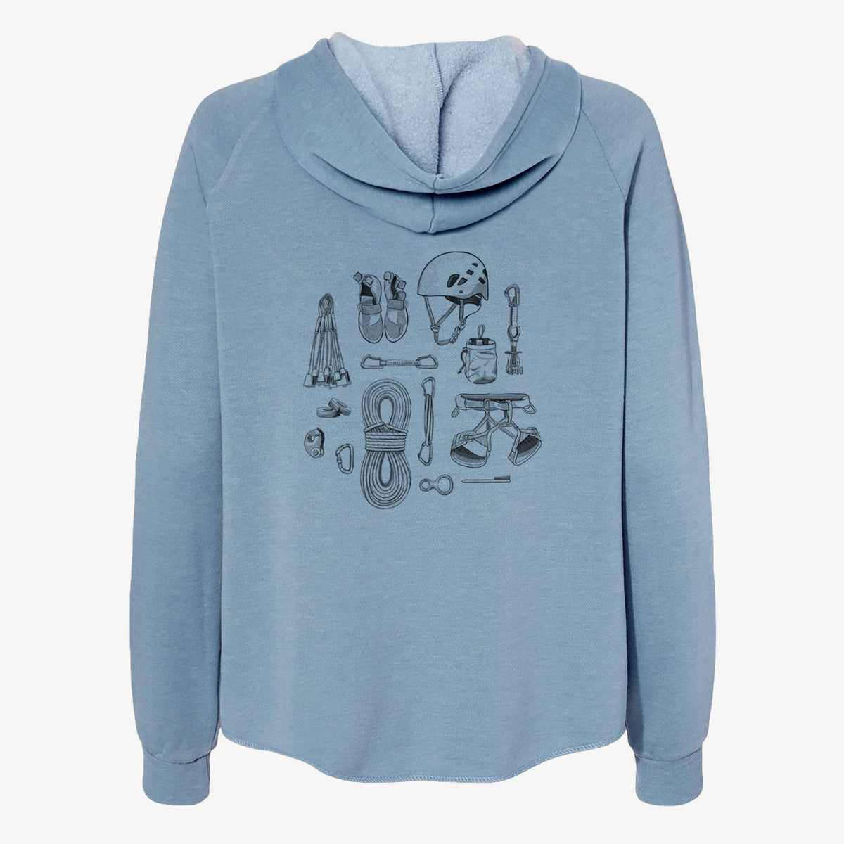 Summit Climbing Essentials - Women's Cali Wave Zip-Up Sweatshirt