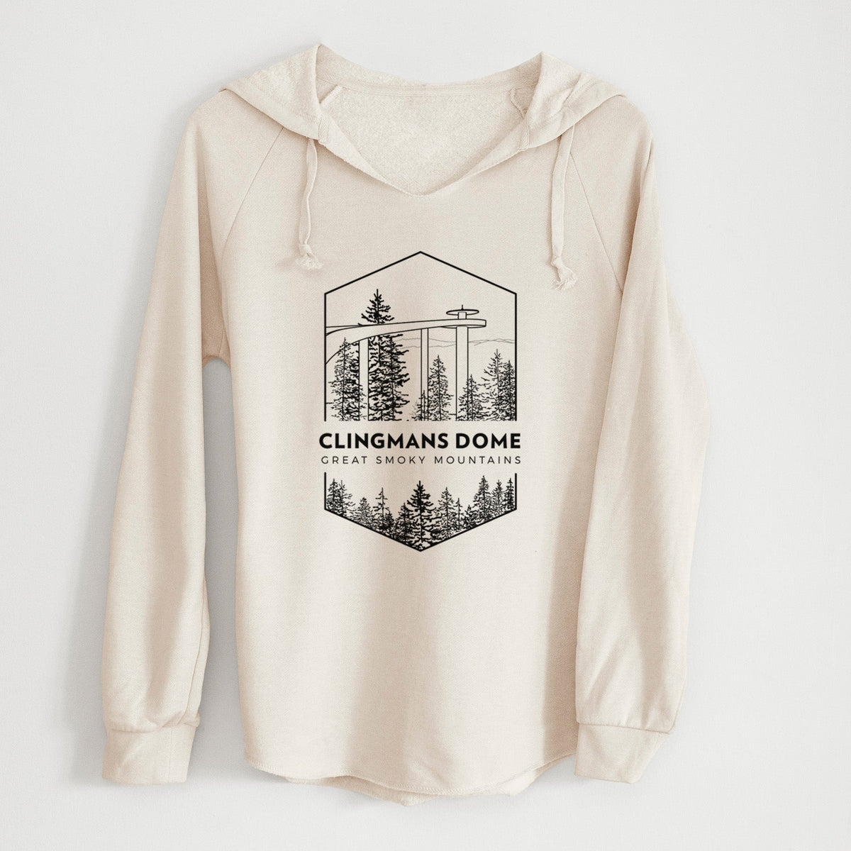 Clingmans Dome - Great Smoky Mountains National Park - Cali Wave Hooded Sweatshirt