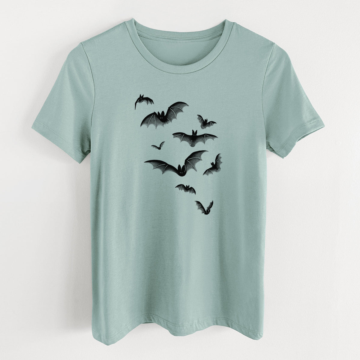 Cloud of Bats - Women's Lightweight Relaxed Fit 100% Cotton Crewneck
