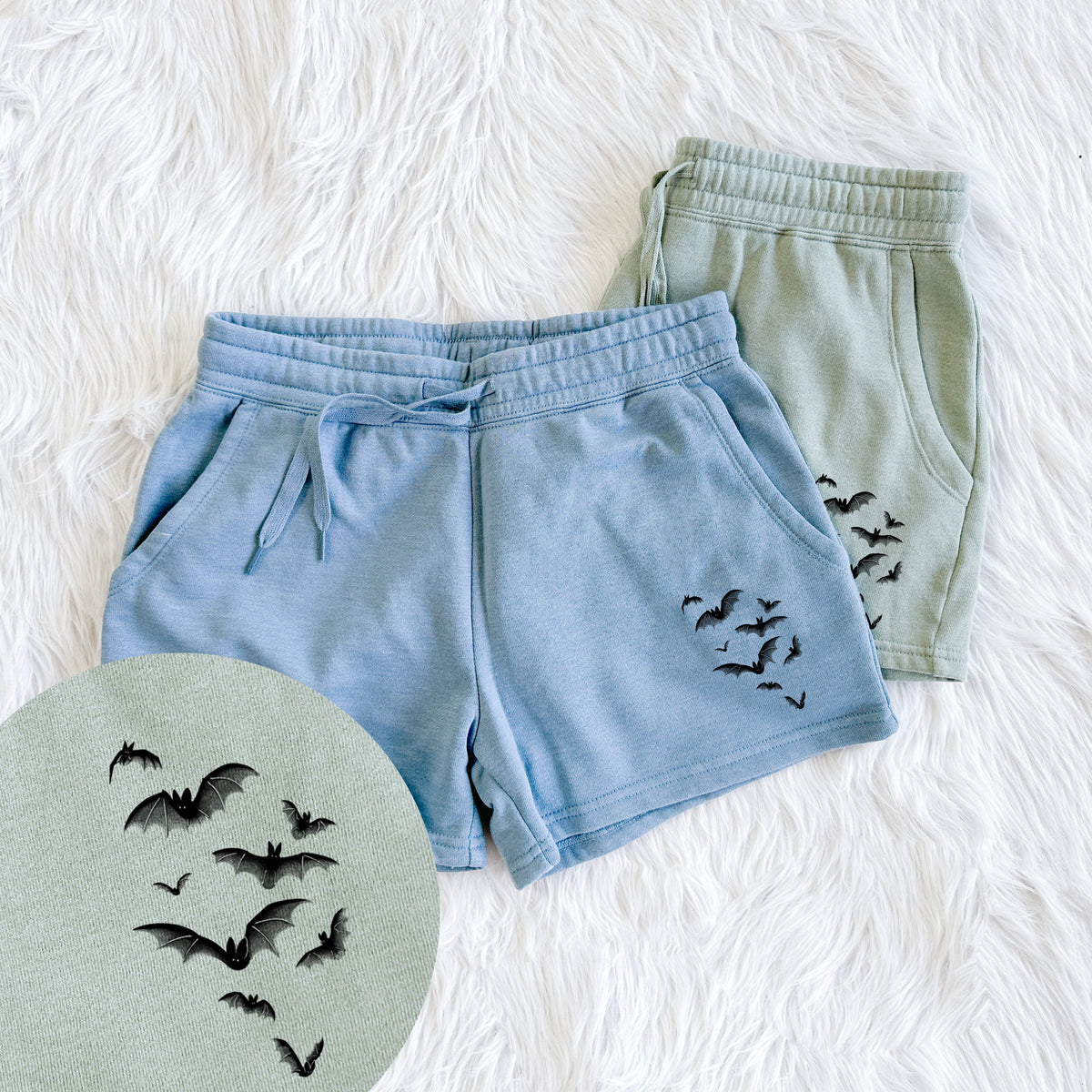 Cloud of Bats - Women's Cali Wave Shorts