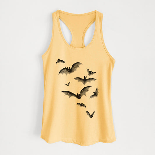 Cloud of Bats - Women's Racerback Tanktop