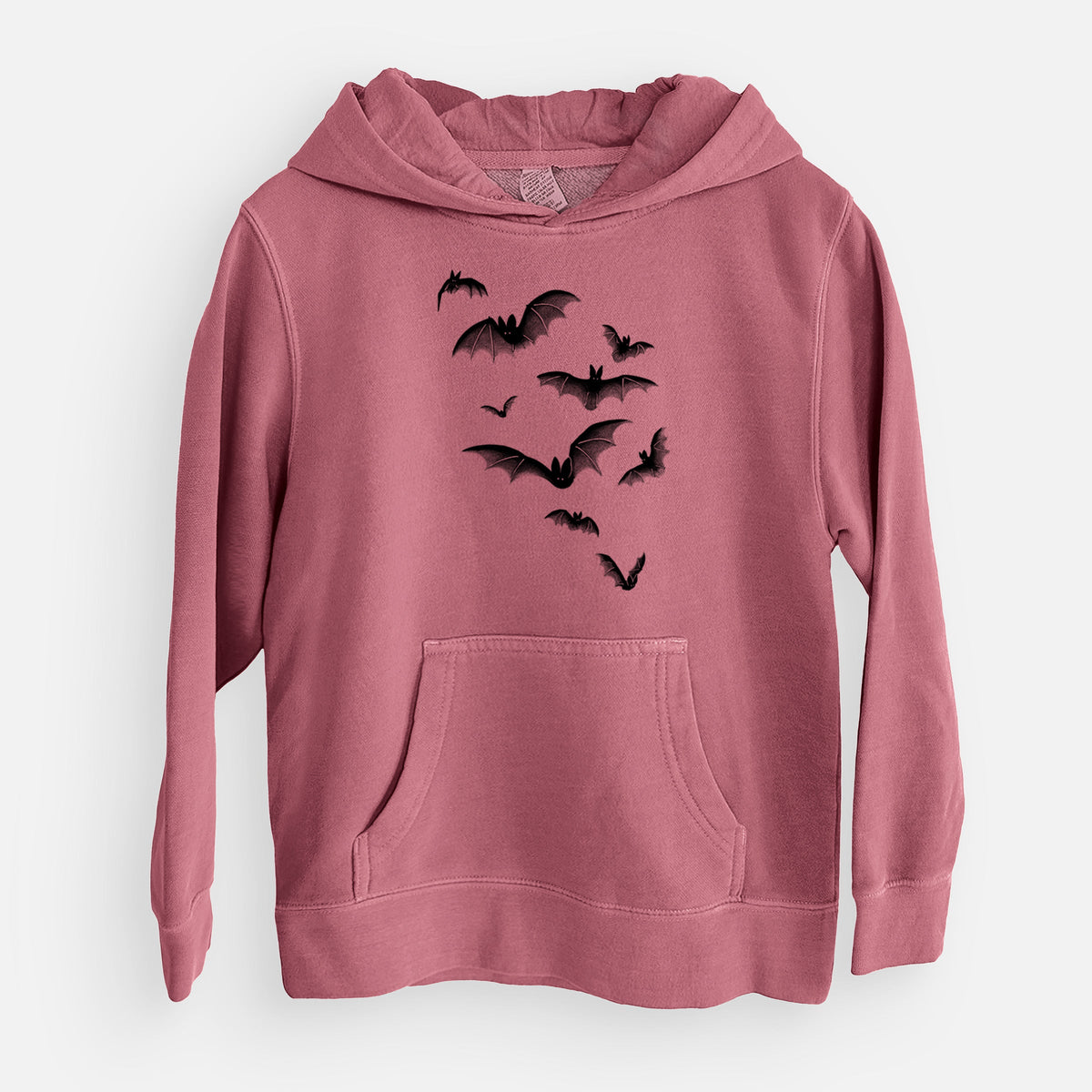 Cloud of Bats - Youth Pigment Dyed Hoodie