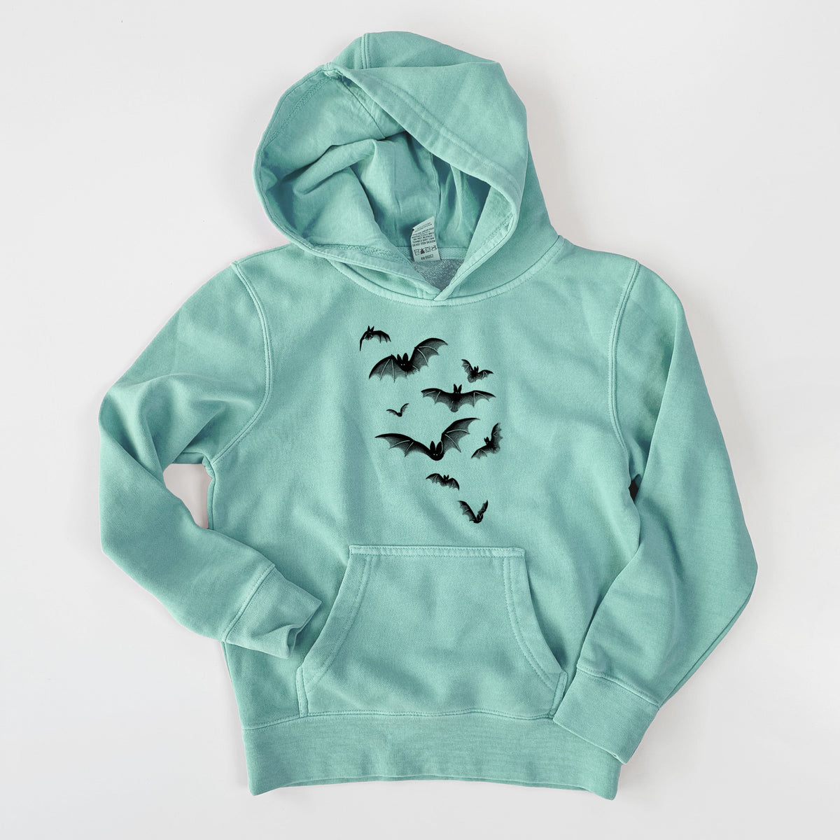 Cloud of Bats - Youth Pigment Dyed Hoodie