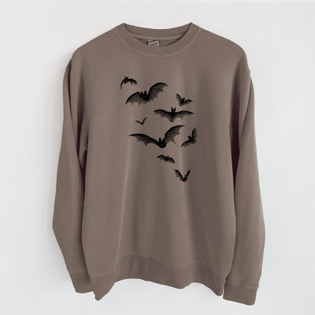 Cloud of Bats - Unisex Pigment Dyed Crew Sweatshirt