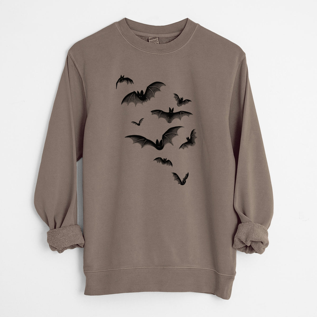 Cloud of Bats - Unisex Pigment Dyed Crew Sweatshirt