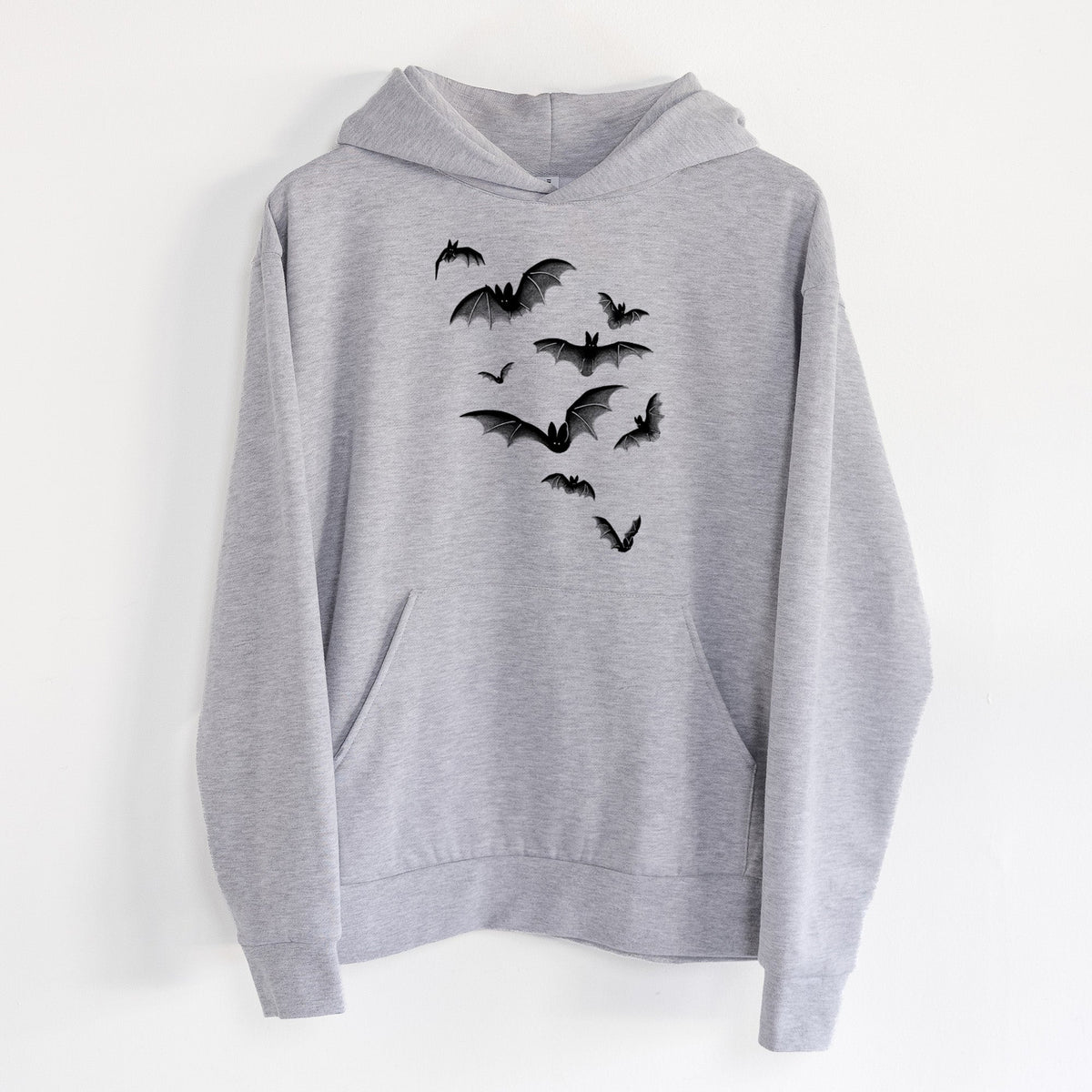 Cloud of Bats  - Statement Midweight Hoodie