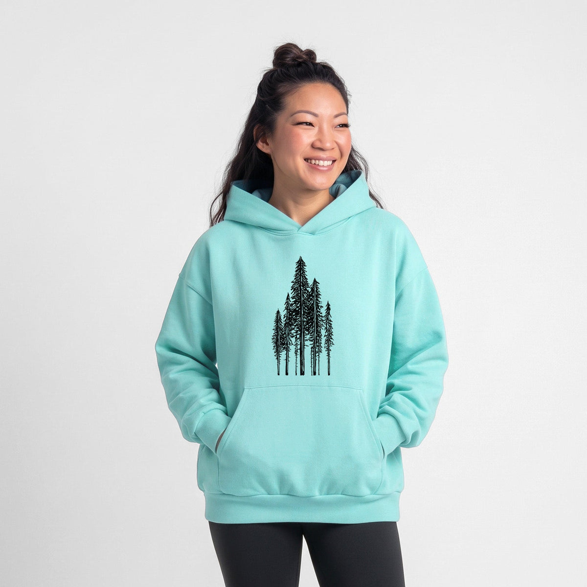 Coastal Redwoods  - Statement Midweight Hoodie
