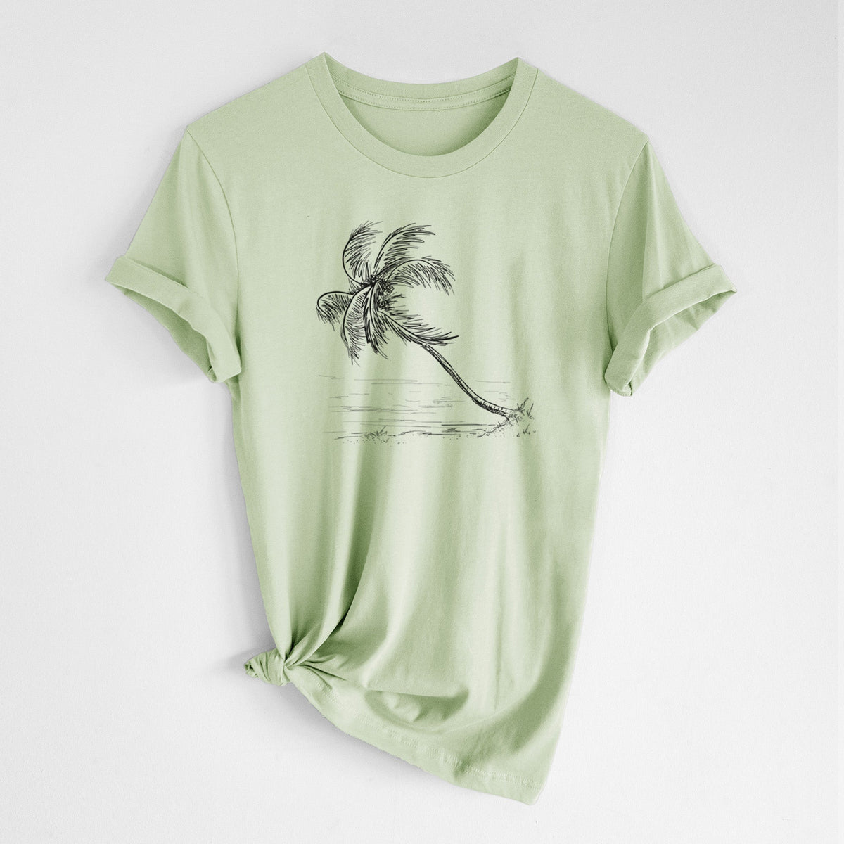 Coconut Palm - Cocos nucifera - Lightweight 100% Cotton Unisex Crewneck