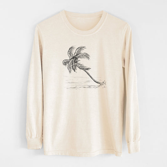 Coconut Palm - Cocos nucifera - Unisex Comfort Colors 100% Cotton Long Sleeve
