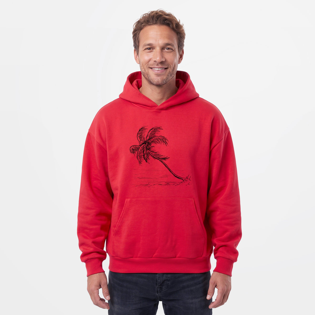Coconut Palm - Cocos nucifera  - Statement Midweight Hoodie