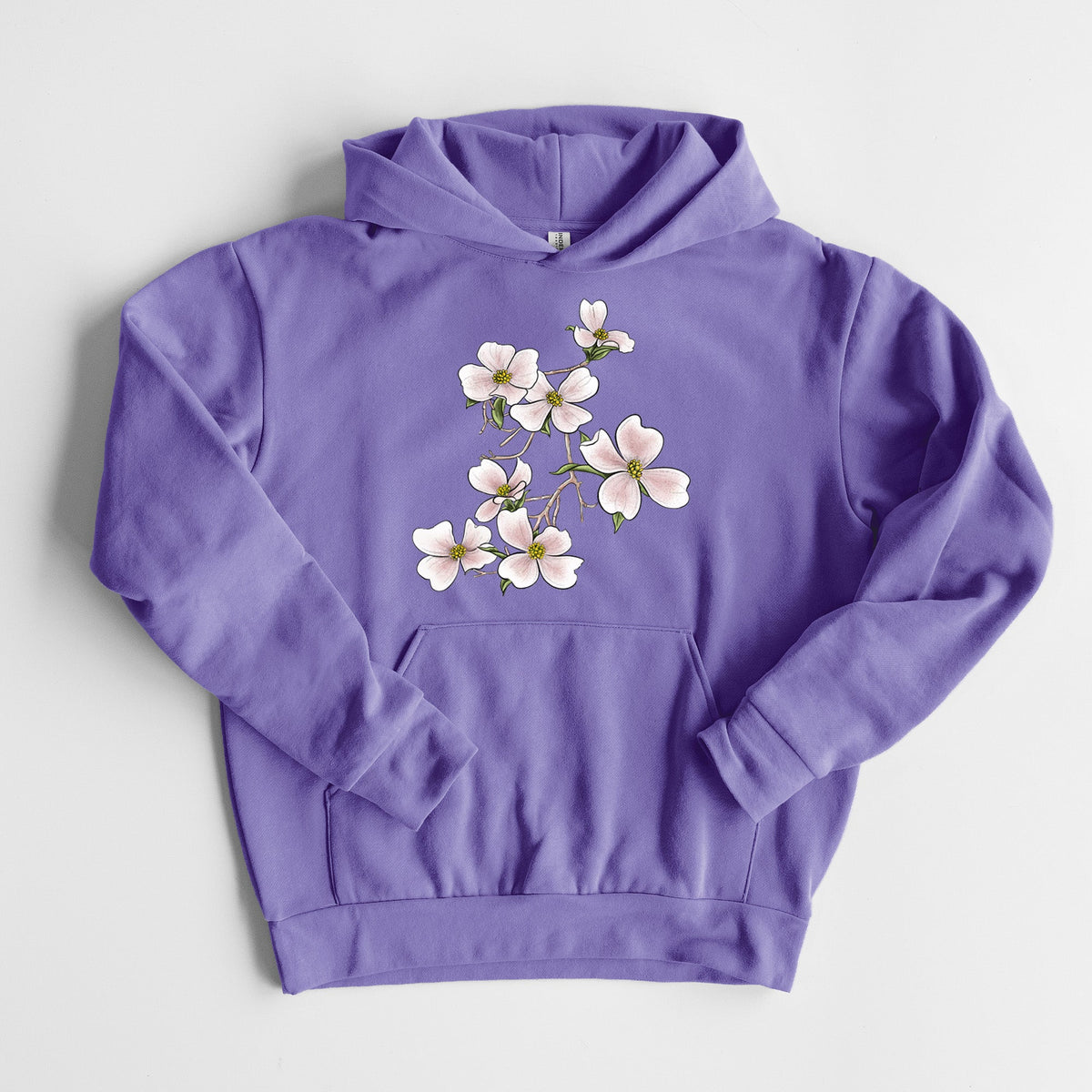 Flowering Dogwood - Cornus florida  - Statement Midweight Hoodie
