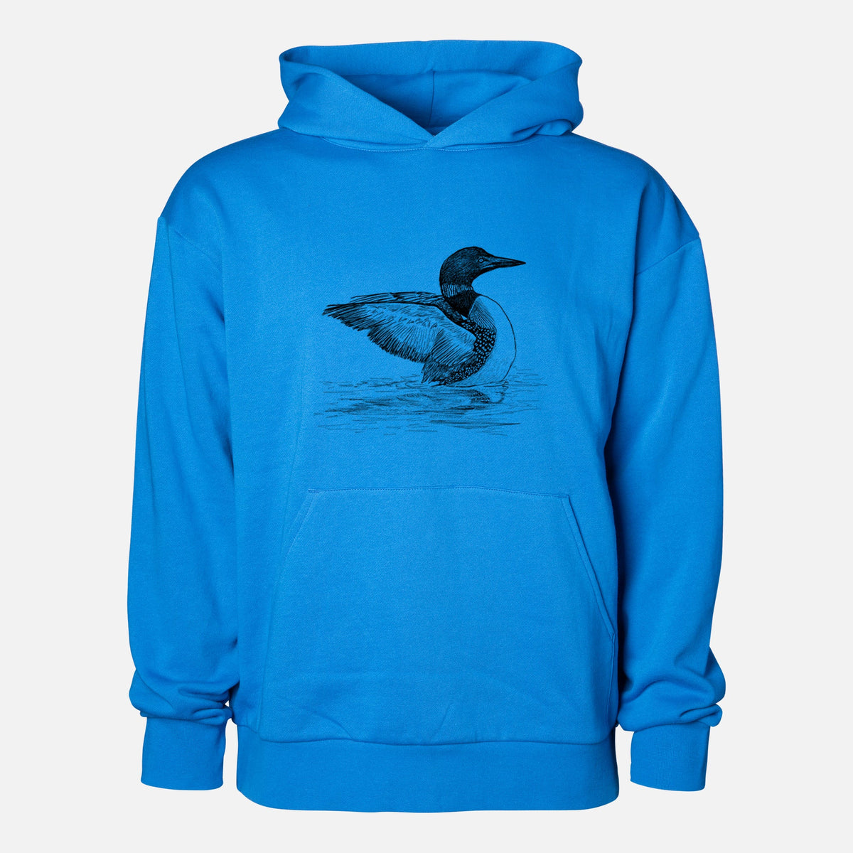 Common Loon - Gavia immer  - Statement Midweight Hoodie