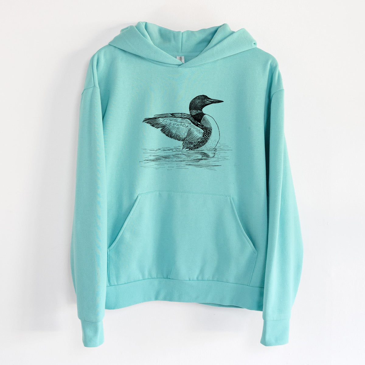 Common Loon - Gavia immer  - Statement Midweight Hoodie