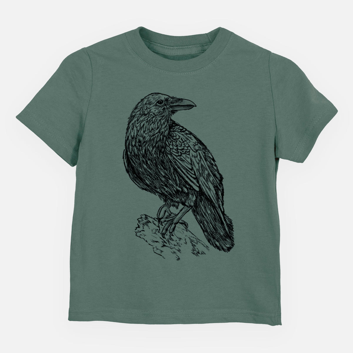 Corvus corax - Common Raven - Toddler/Youth Shirt
