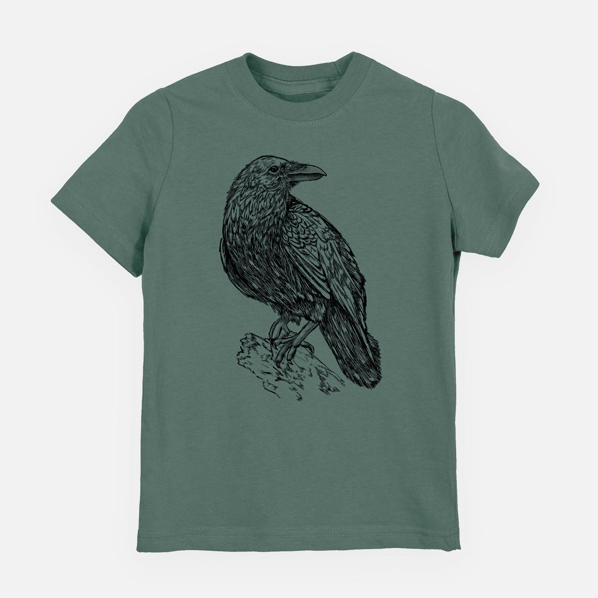 Corvus corax - Common Raven - Toddler/Youth Shirt