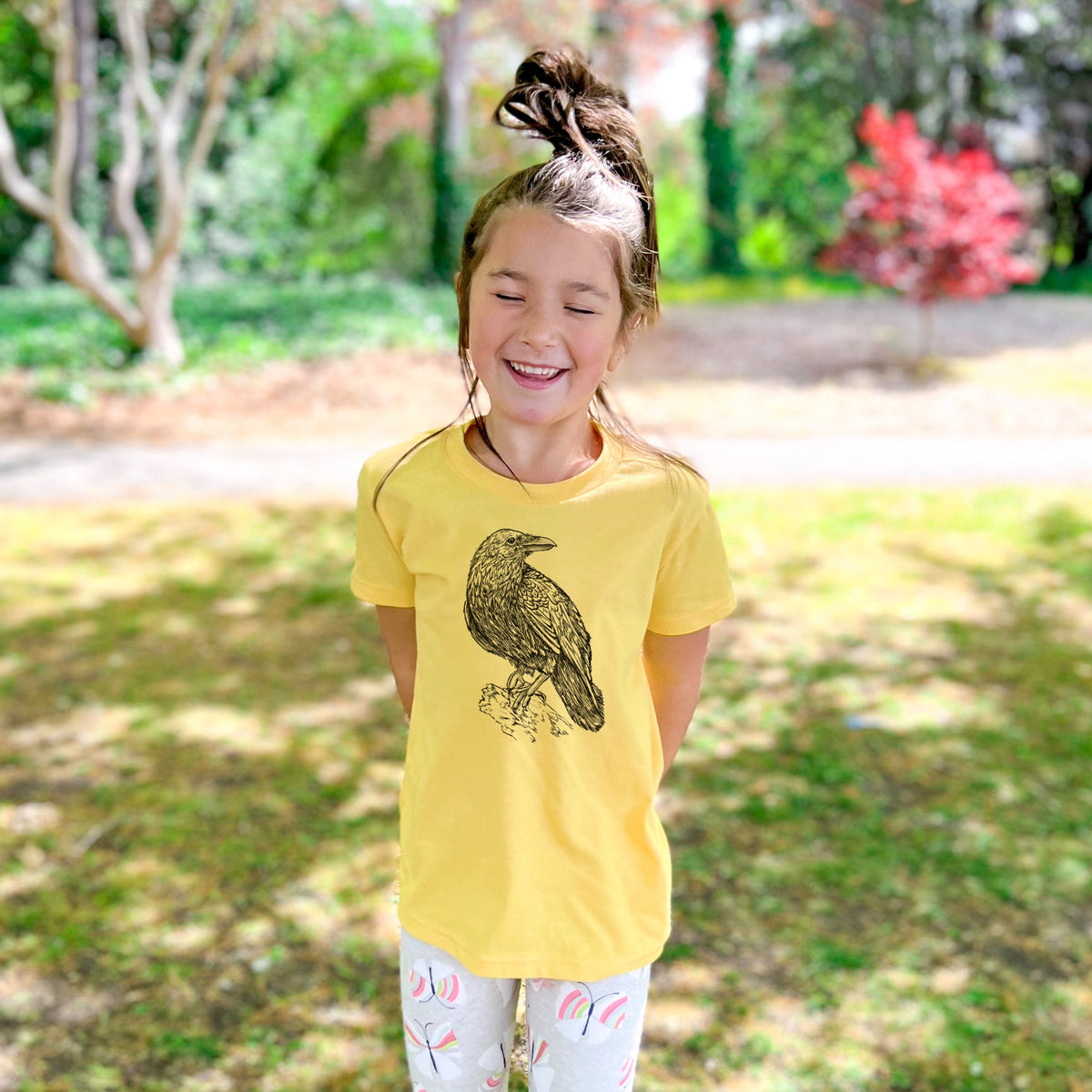 Corvus corax - Common Raven - Toddler/Youth Shirt
