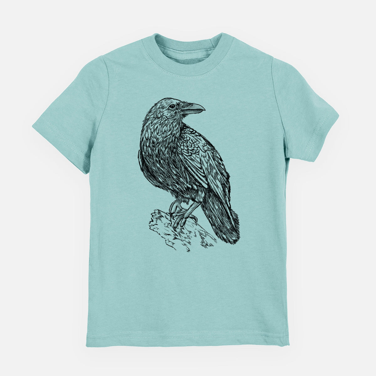 Corvus corax - Common Raven - Toddler/Youth Shirt