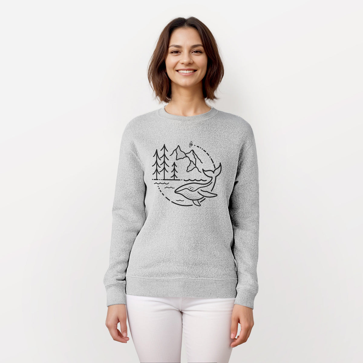 It's All Connected - Knit Sweatshirt