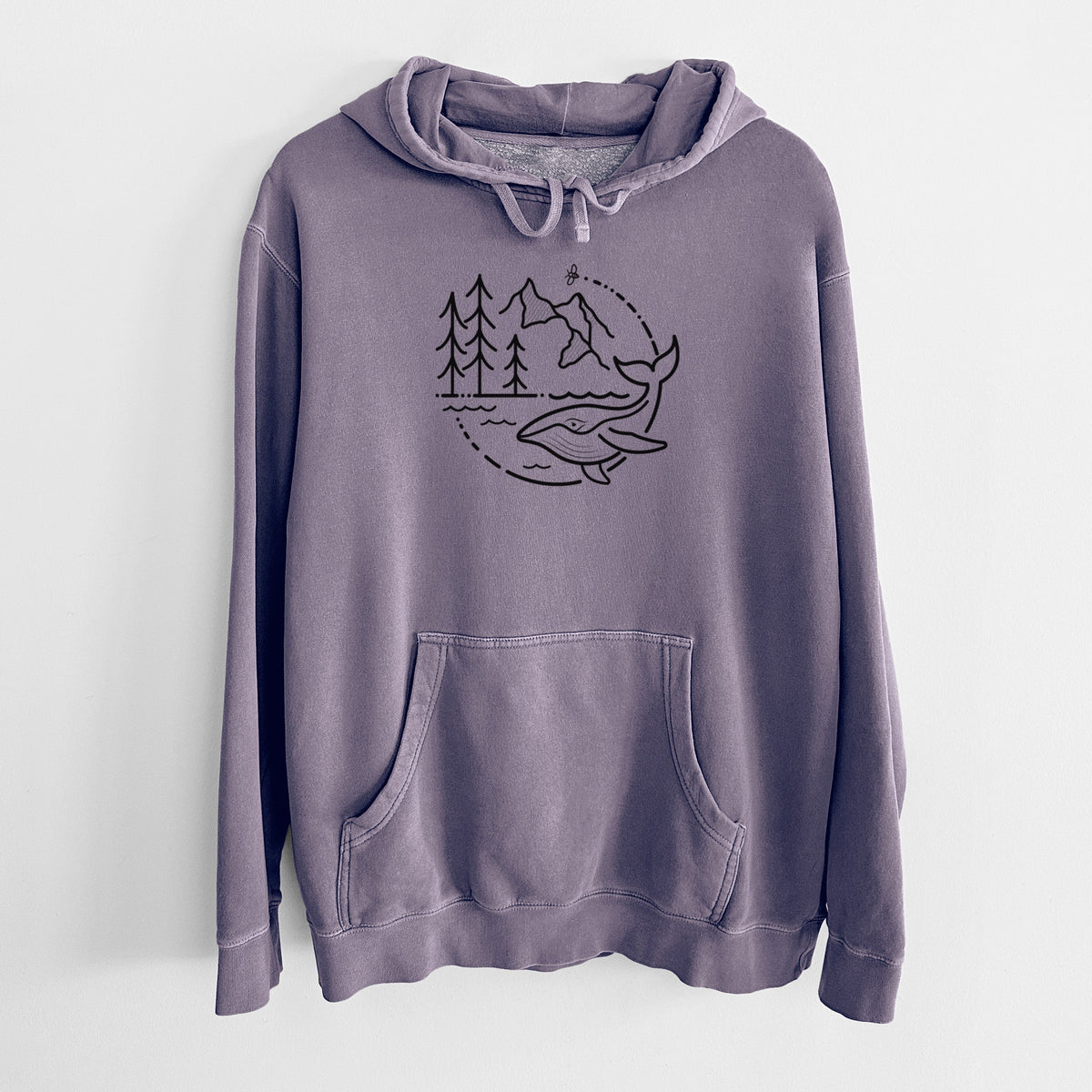 It's All Connected - Unisex Pigment Dyed Hoodie