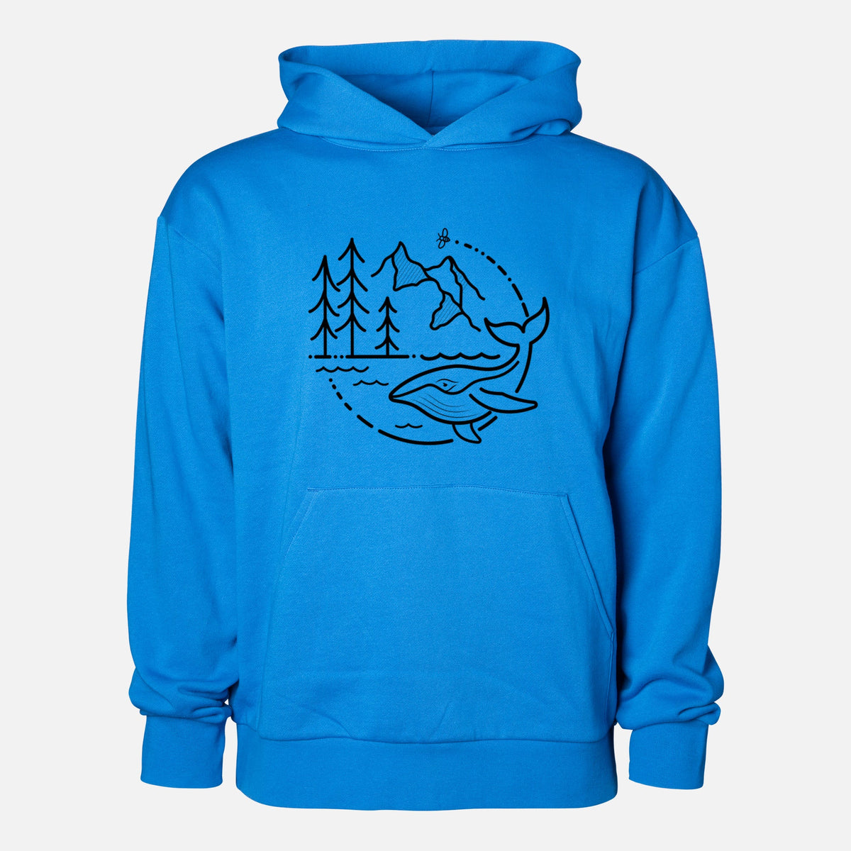It's All Connected  - Statement Midweight Hoodie