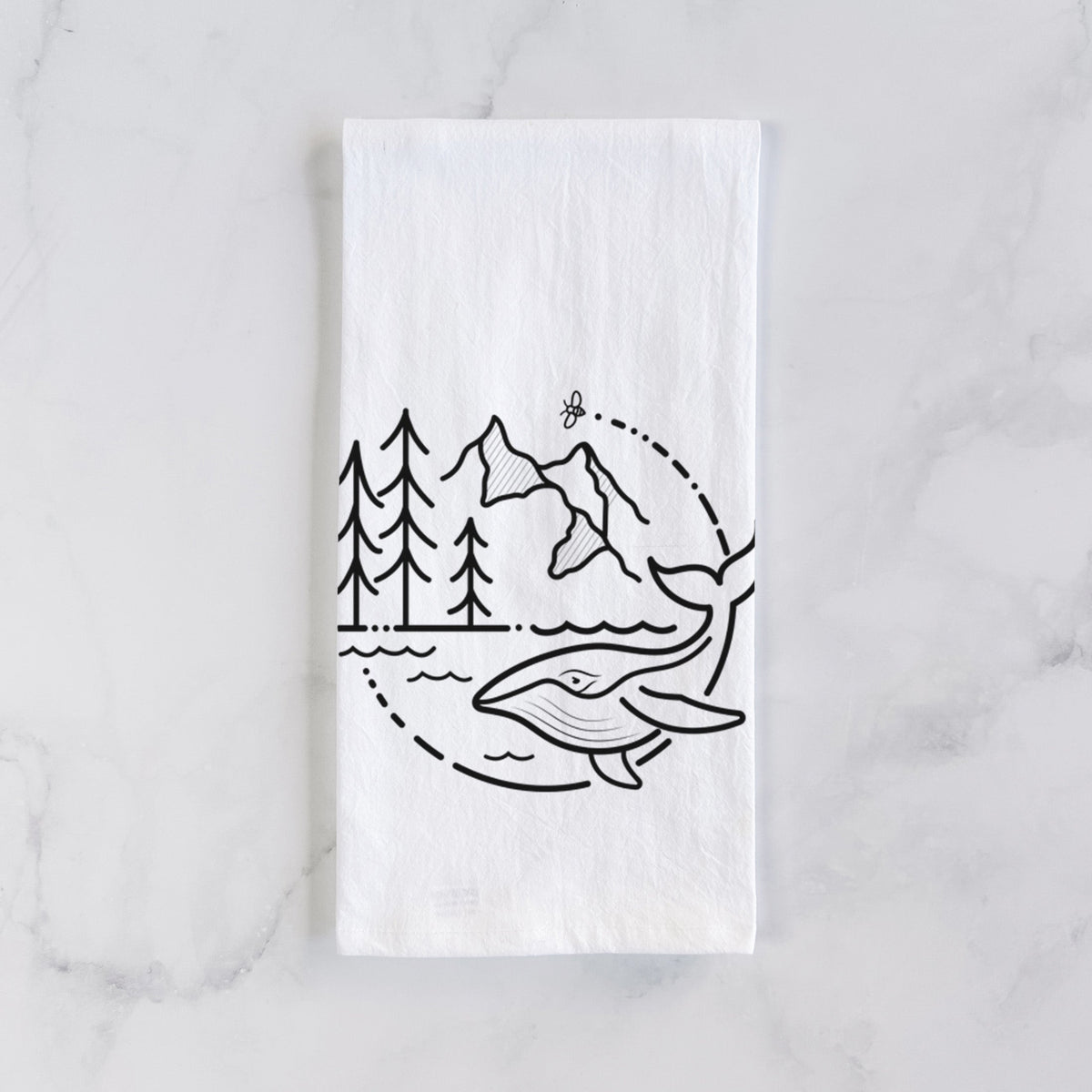 It's All Connected Tea Towel