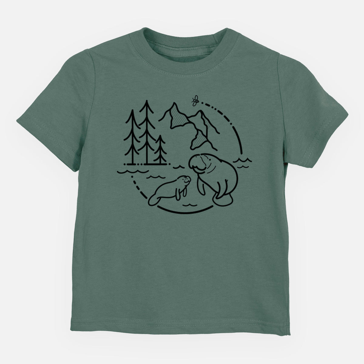 It's All Connected - Manatee - Toddler/Youth Shirt