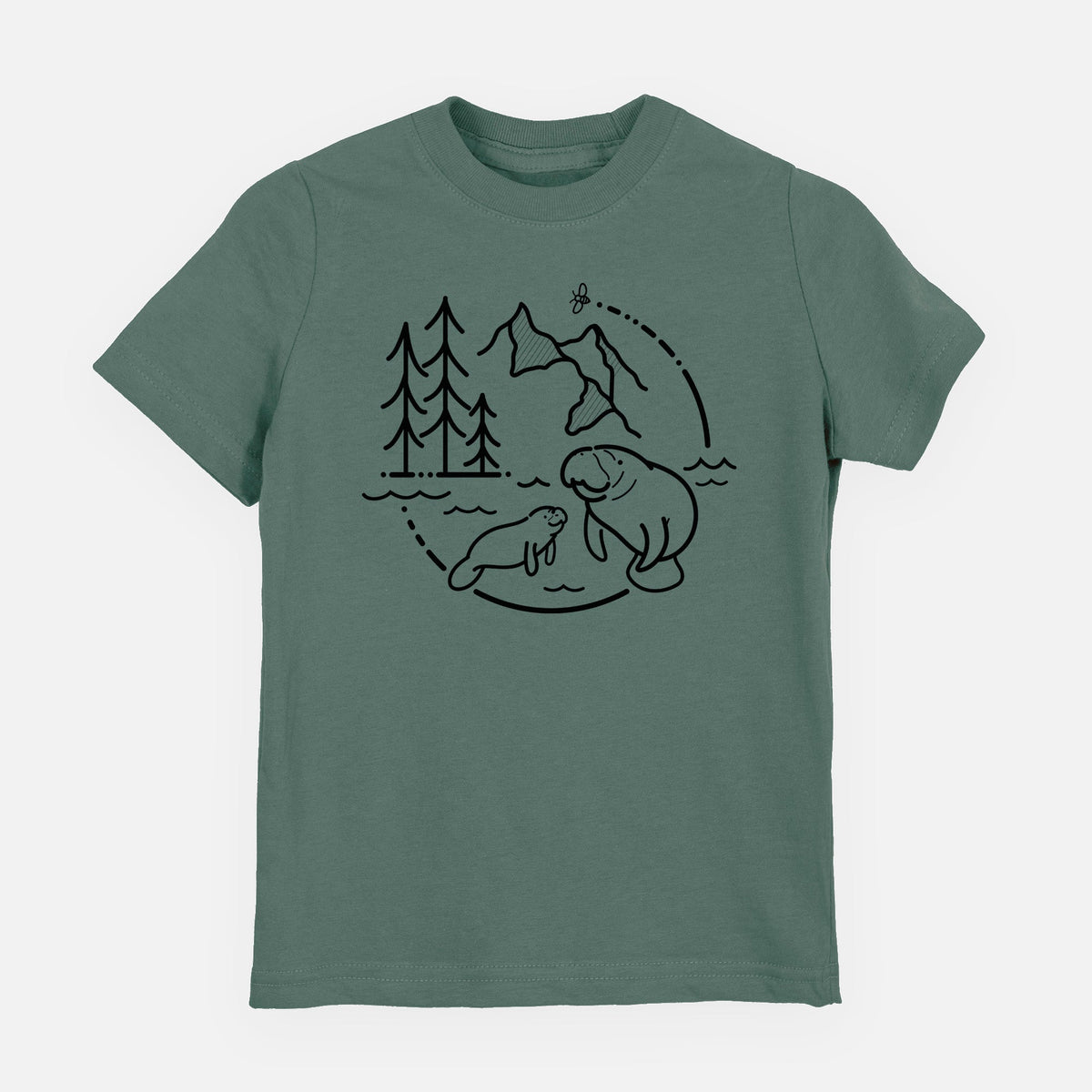 It's All Connected - Manatee - Toddler/Youth Shirt