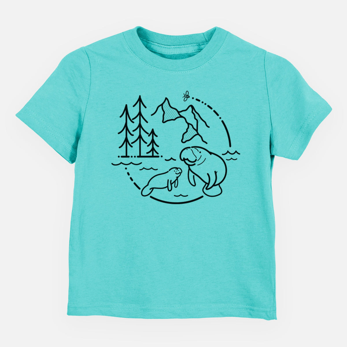 It's All Connected - Manatee - Toddler/Youth Shirt
