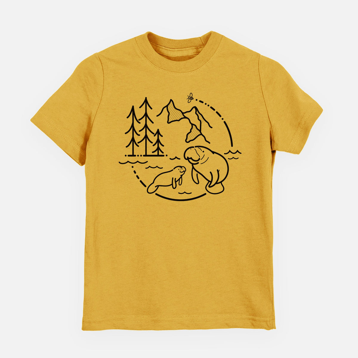 It's All Connected - Manatee - Toddler/Youth Shirt