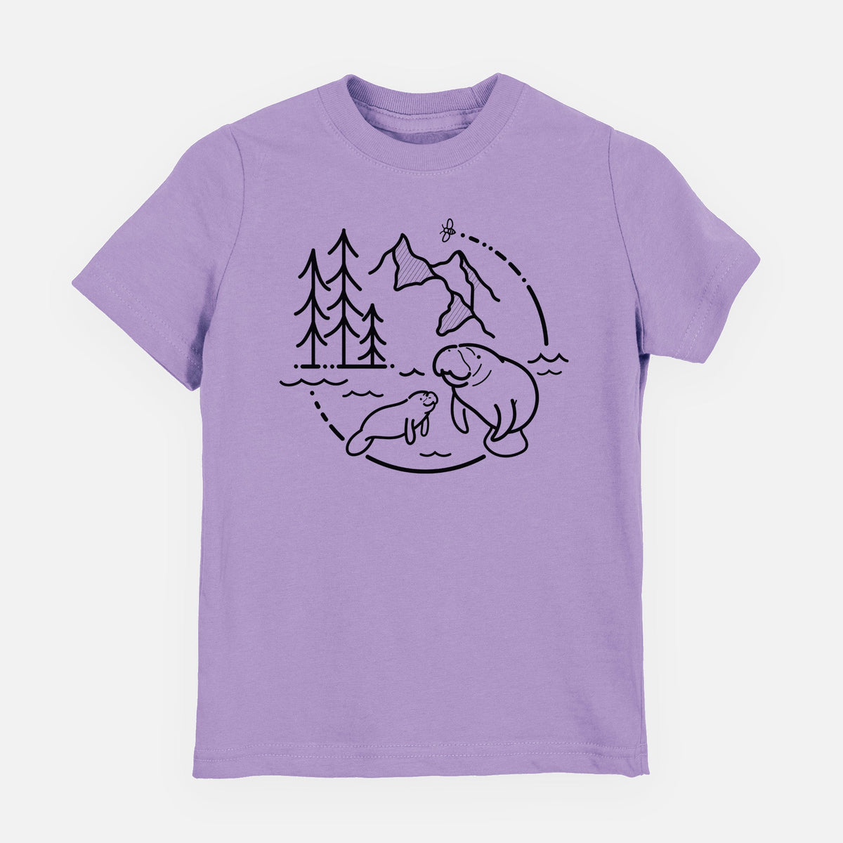 It's All Connected - Manatee - Toddler/Youth Shirt