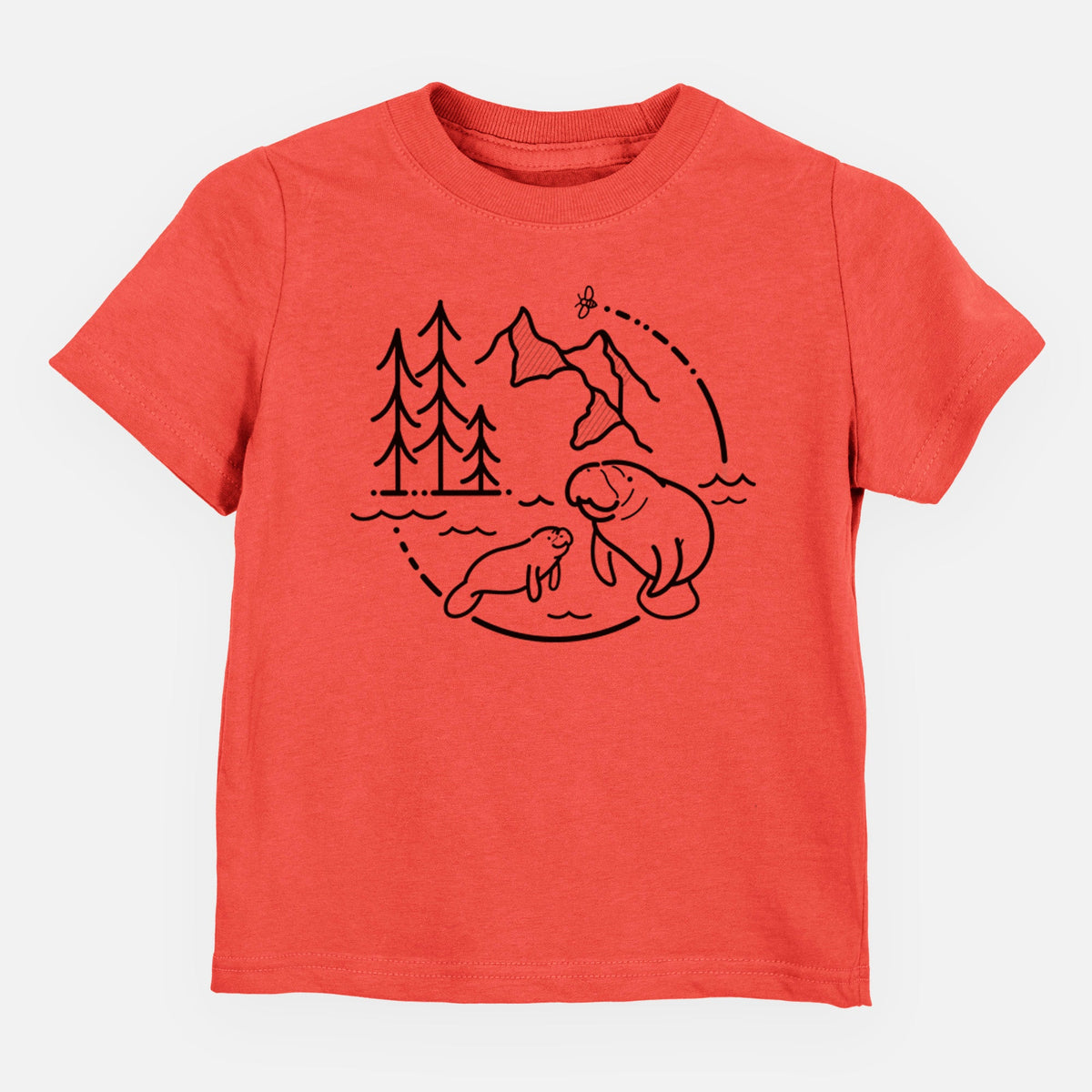 It's All Connected - Manatee - Toddler/Youth Shirt