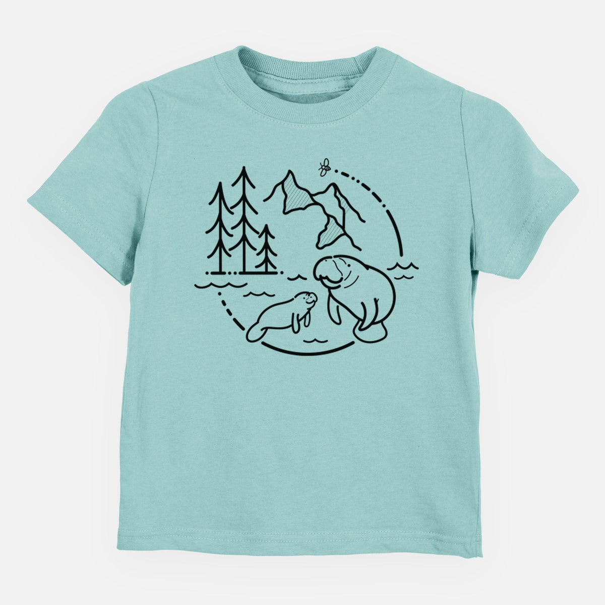 It's All Connected - Manatee - Toddler/Youth Shirt