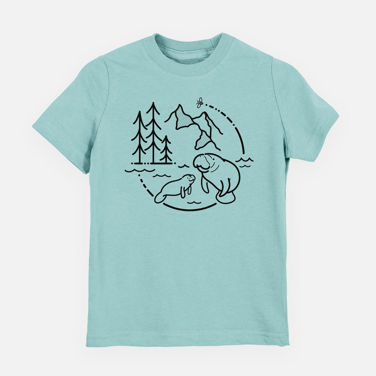 It's All Connected - Manatee - Toddler/Youth Shirt