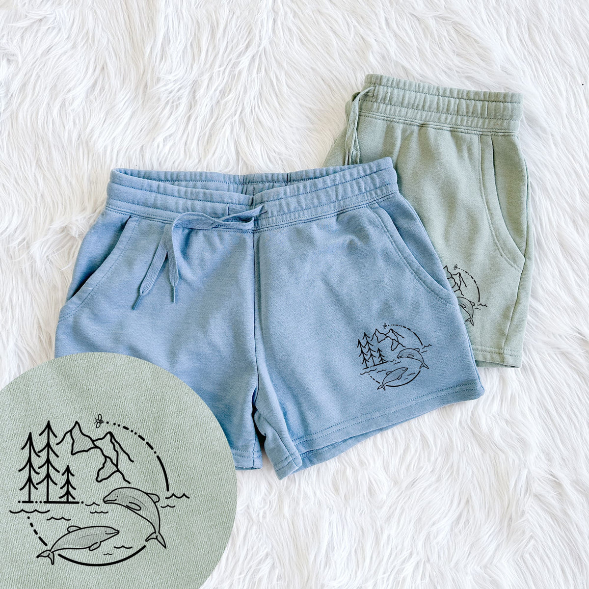 It's All Connected - Maui Dolphins - Women's Cali Wave Shorts
