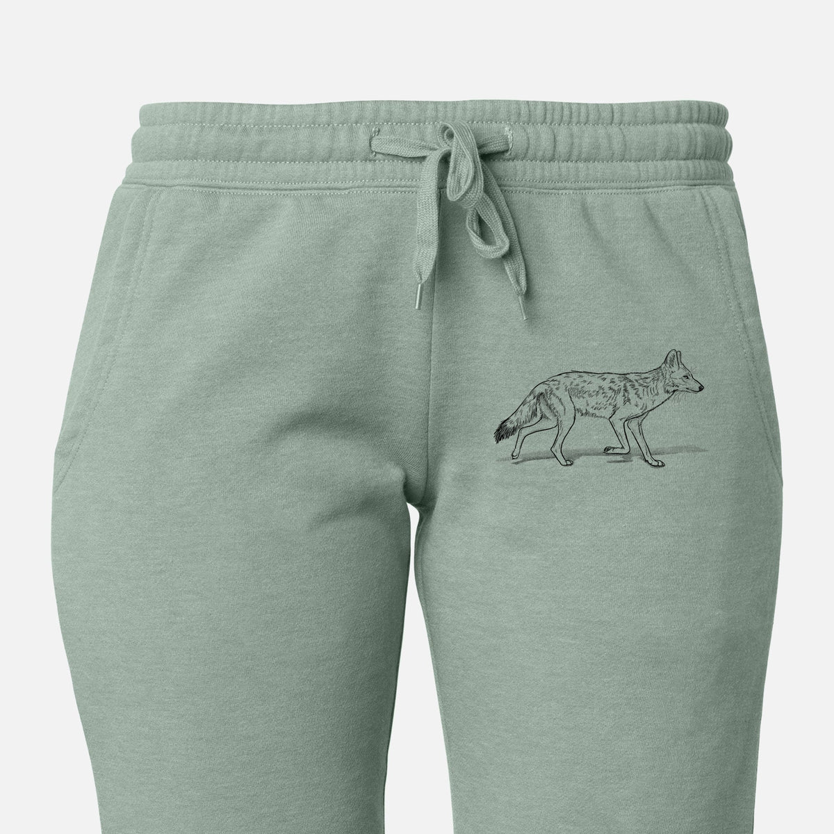 Coyote - Canis latrans - Women's Cali Wave Jogger Sweatpants